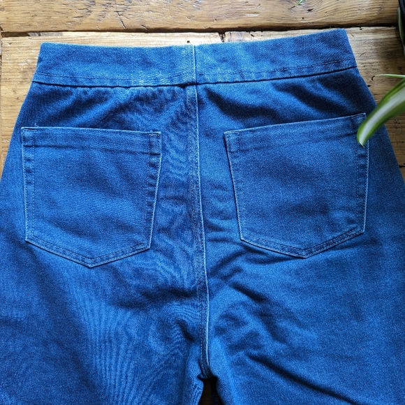 Zara, distressed jeans, size 6, cotton, two tone - Picture 4 of 5